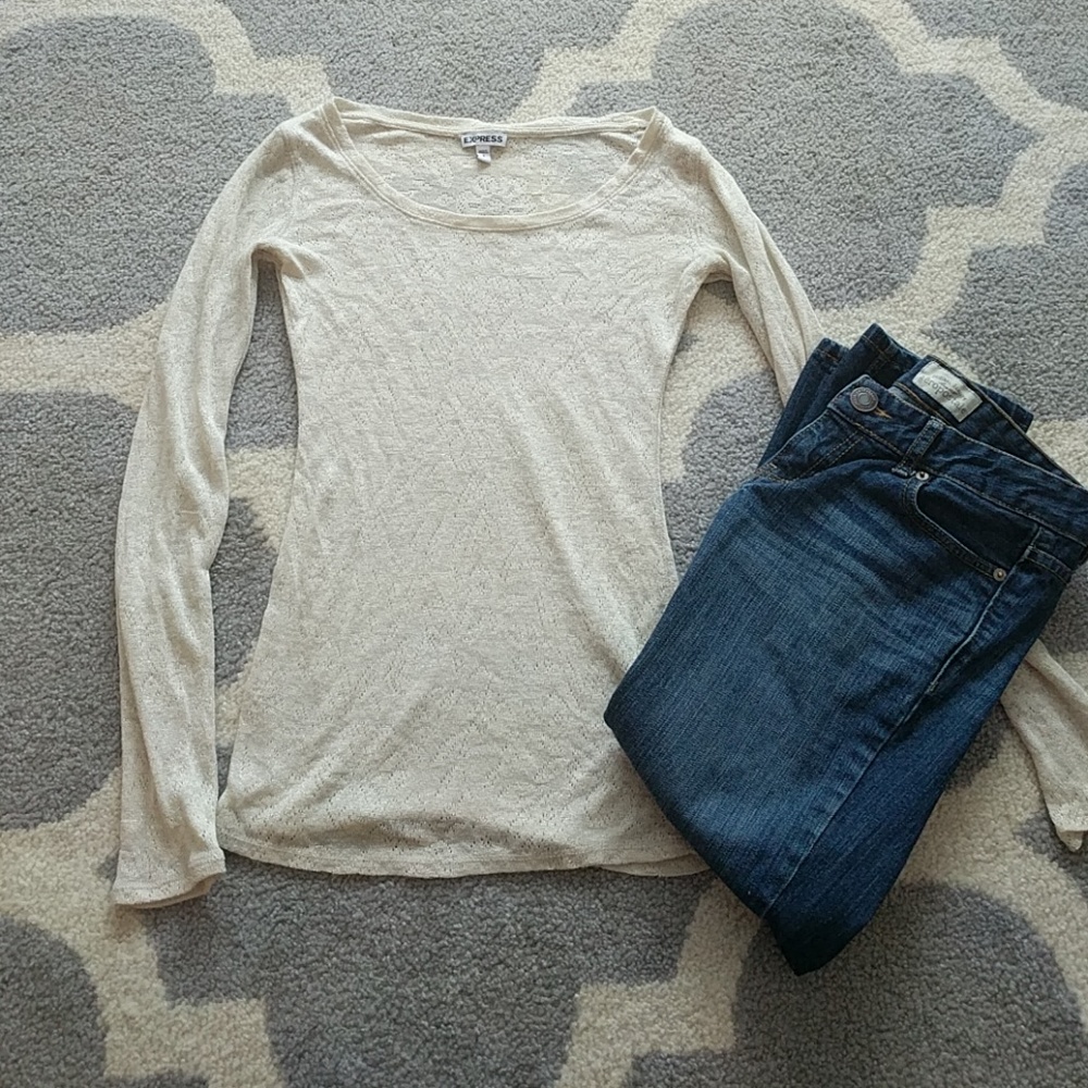 Gold sweater